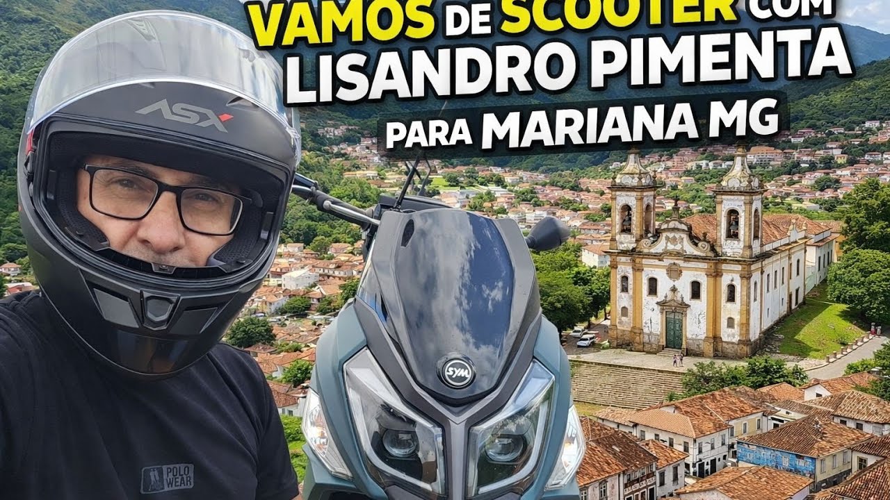 Passeio de CRUISYM 150 em Mariana MG