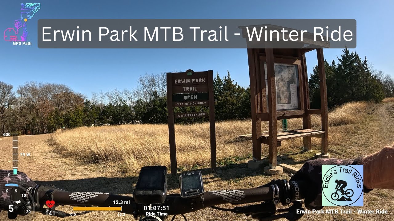 Erwin Park MTB Trail  - Winter Ride