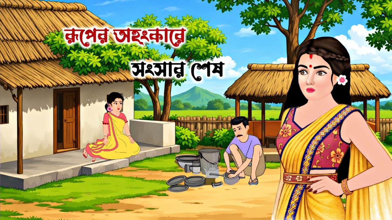 রূপের অহংকারে সংসার শেষ || Bangoli Moral Stories || Thakurmar Jhuli