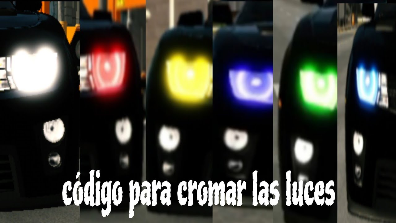 Color código para cromar las luces de tus coches ( Game guardian) Cpm / theyarixplayerXLR