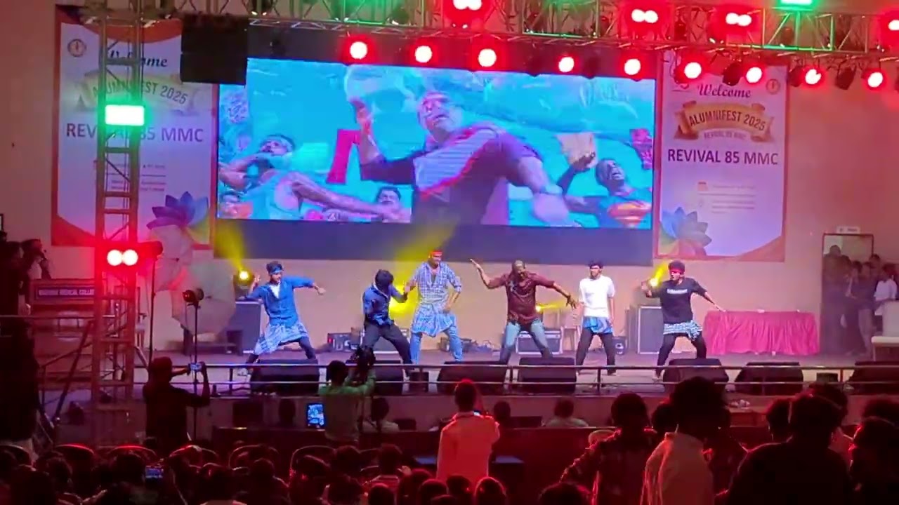 Alumini Fest '25 ✨️ Student's Culturals-01 |Madurai medical college | #collegelife 
