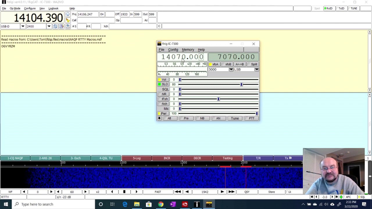 Icom IC7300 от А до Я #39 Устранение неполадок USB FLRIG-FLDIGI