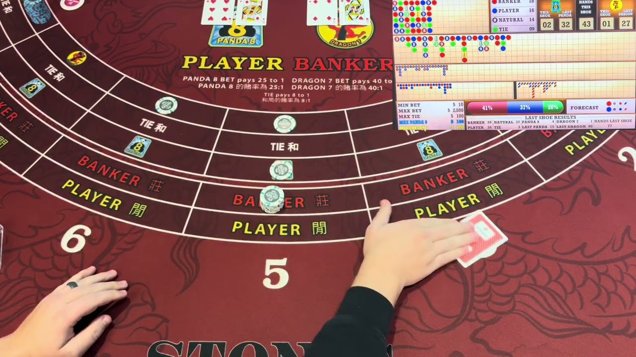 I JUST HAD MY BIGGEST BUY IN PLAYING BACCARAT