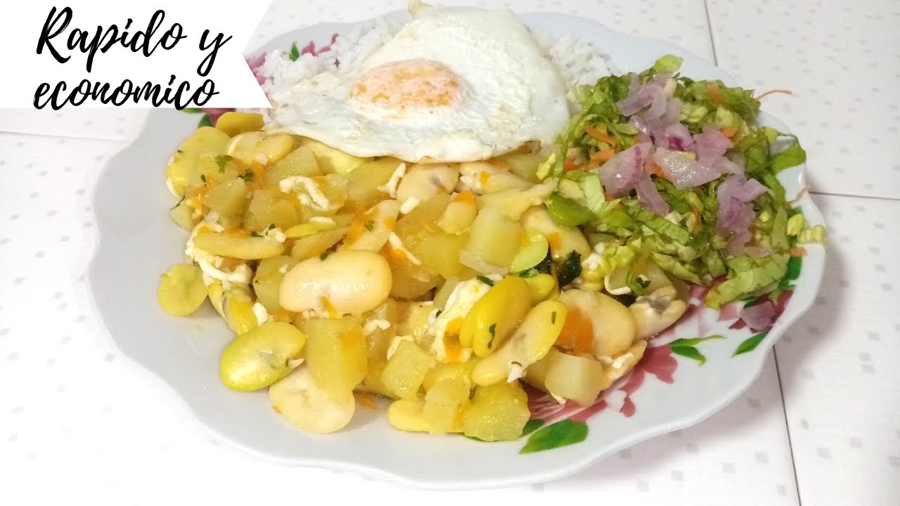COMO PREPARAR GUISO DE HABAS (DE ANCASH ) #QUEDATEENCASA Y #COCINACONMIGO
