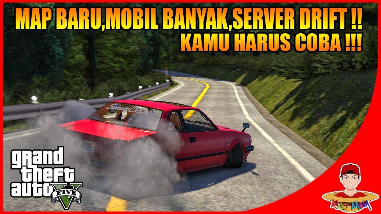 GTA V MOD ONLINE (3) - WOW MAKIN REALISTIS SERVER DRIFT INI !!