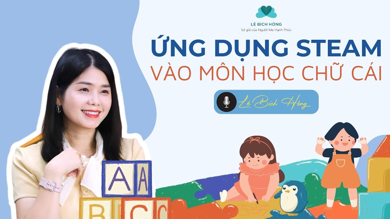 ỨNG DỤNG STEAM VÀO DẠY HỌC CHỮ CÁI