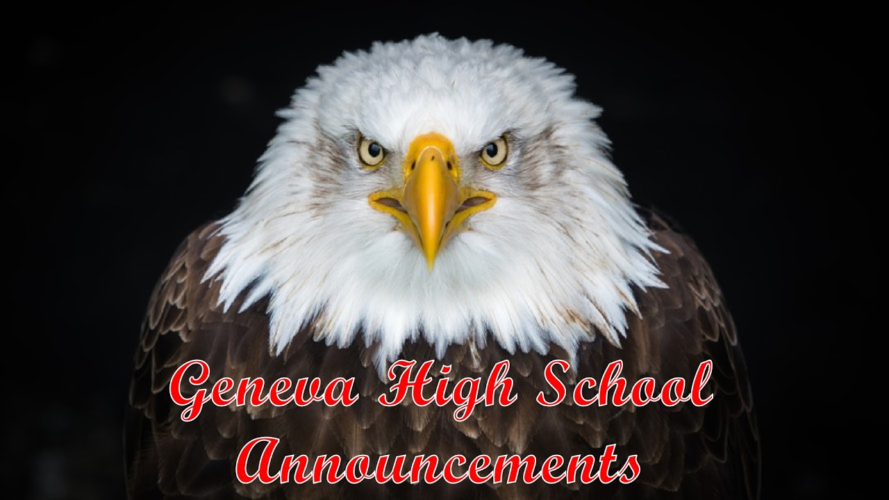 February 27, 2026 GHS Announcements