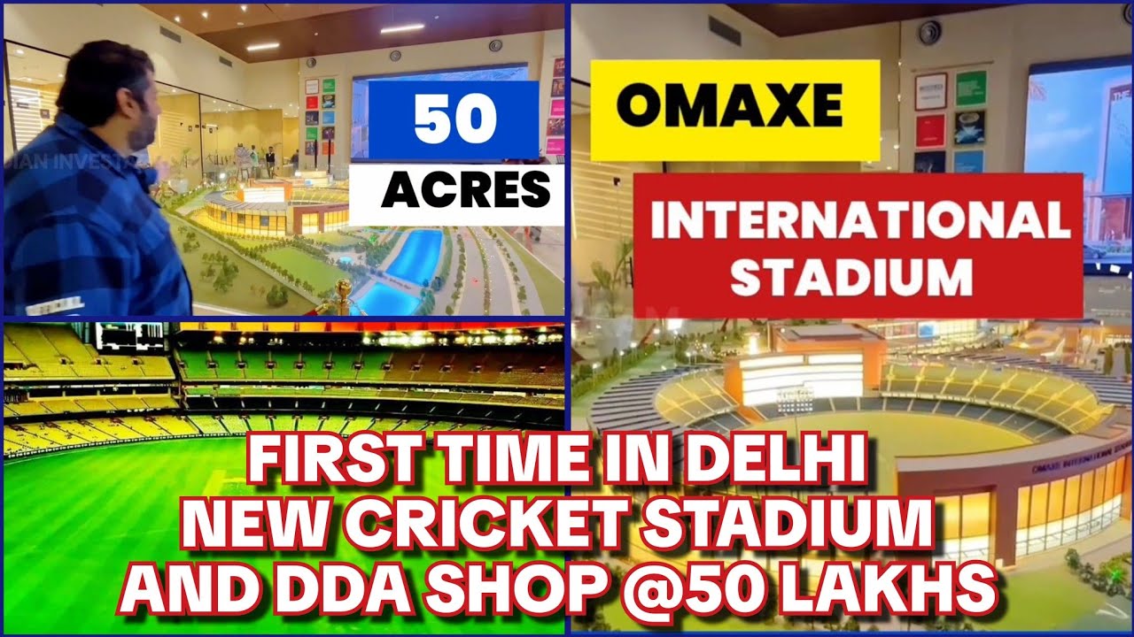 DELHI KA DUSRA CRICKET STADIUM |OMAXE STATE STADIUM DWARKA NEW DELHI 