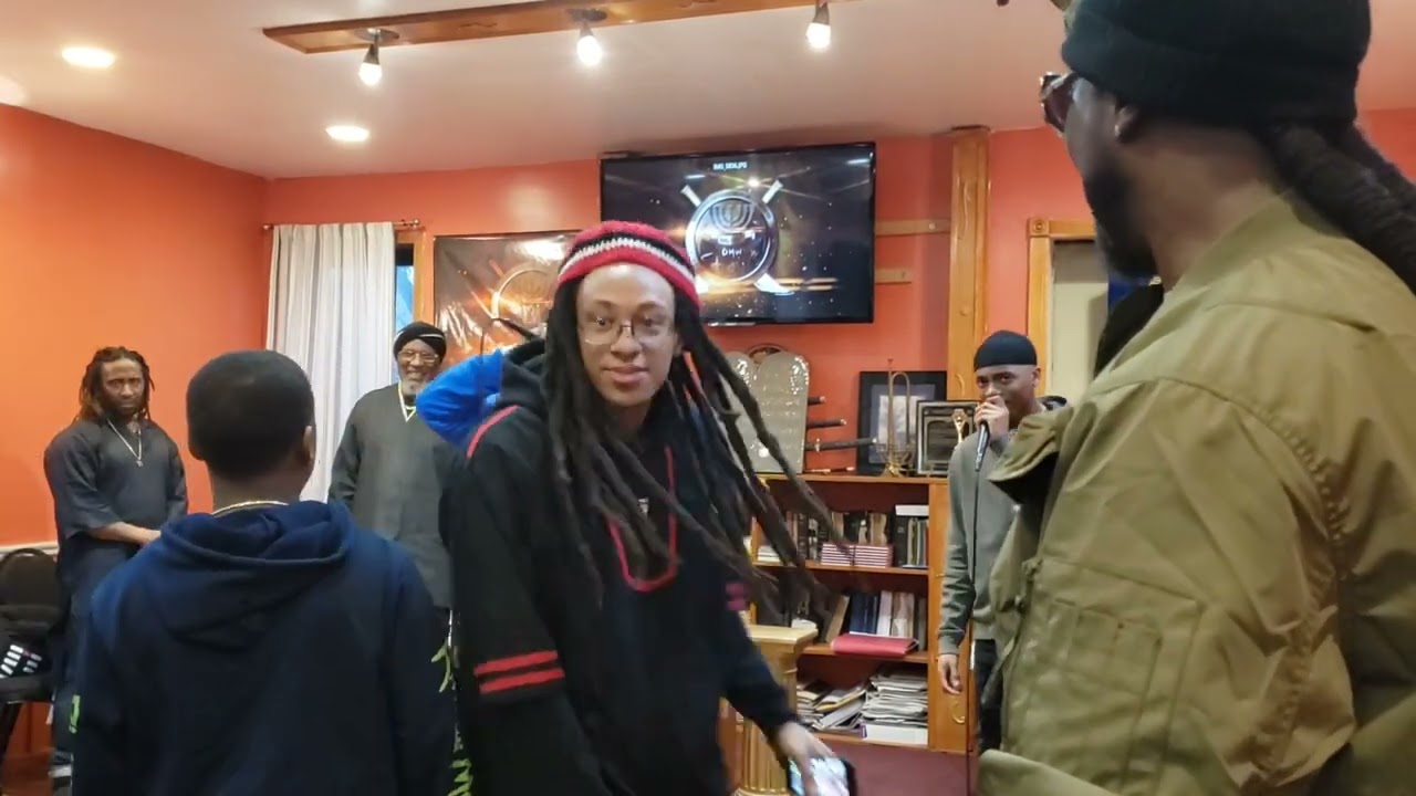 King Malachi performing Spiritual Warrior & Jerusalem  @ShmaYisraelhic2 Brownsville Brooklyn