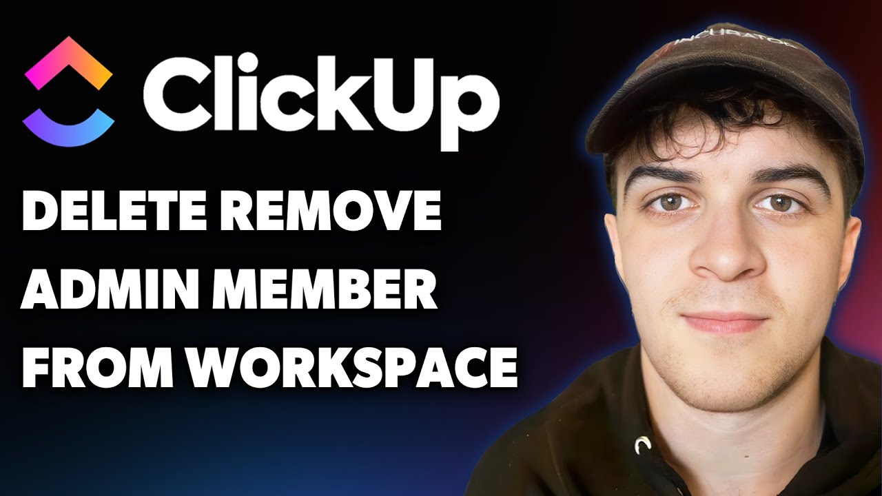 ✅ How to Delete Remove Admin Member From Clickup Workspace 🔴 (Full 2025 Guide)