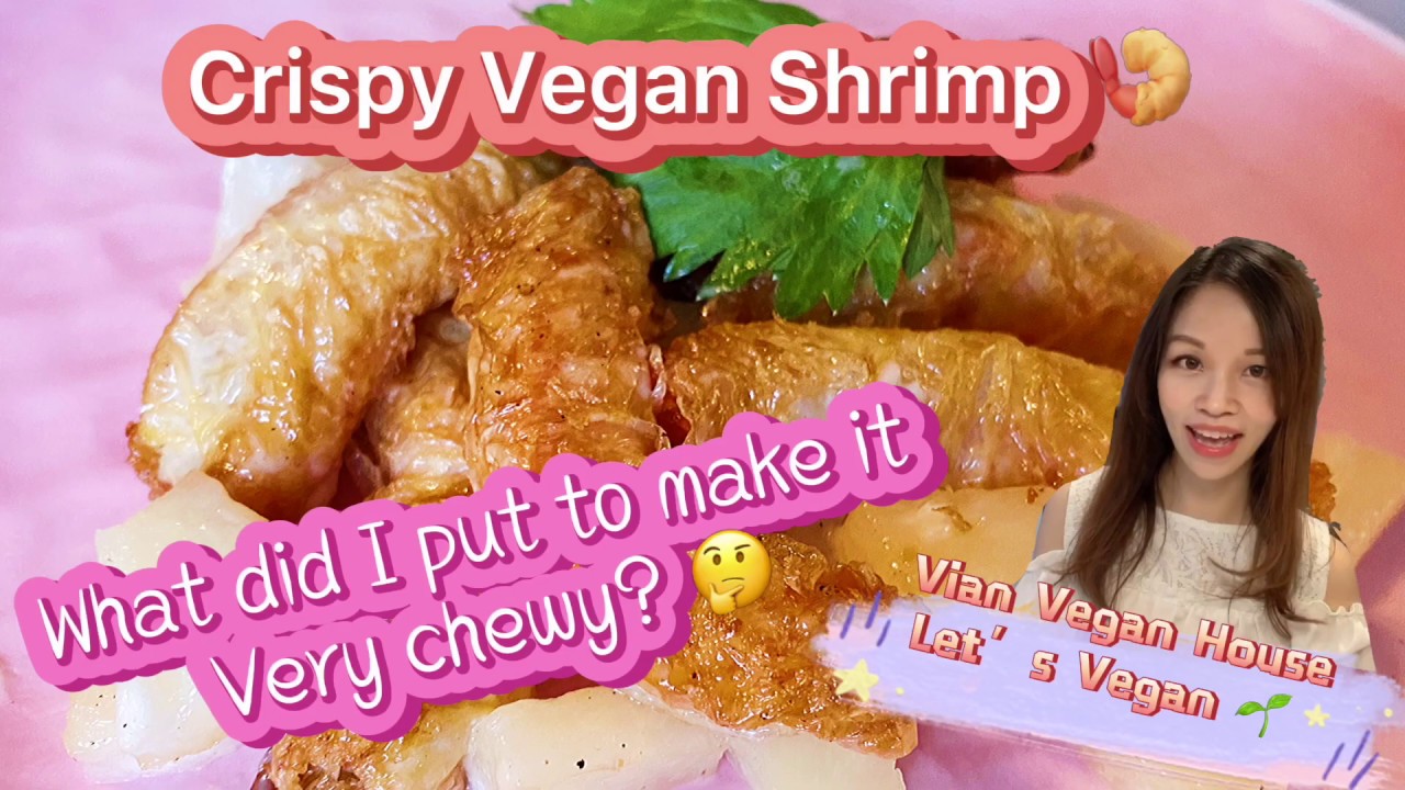 【Vegan House】Crispy Bouncy Vegan Shrimp! Super delicious and crispy with homemade salad mayo!