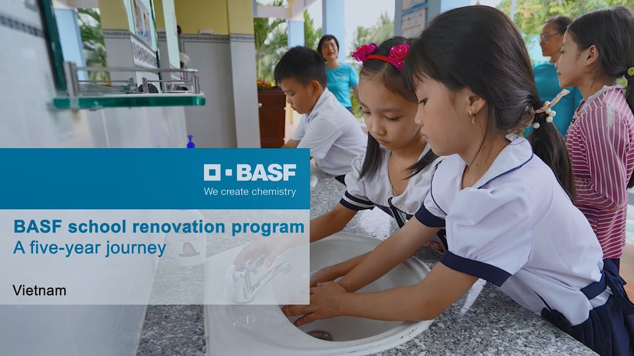 Проект BASF по реконструкции школ: пятилетний путь