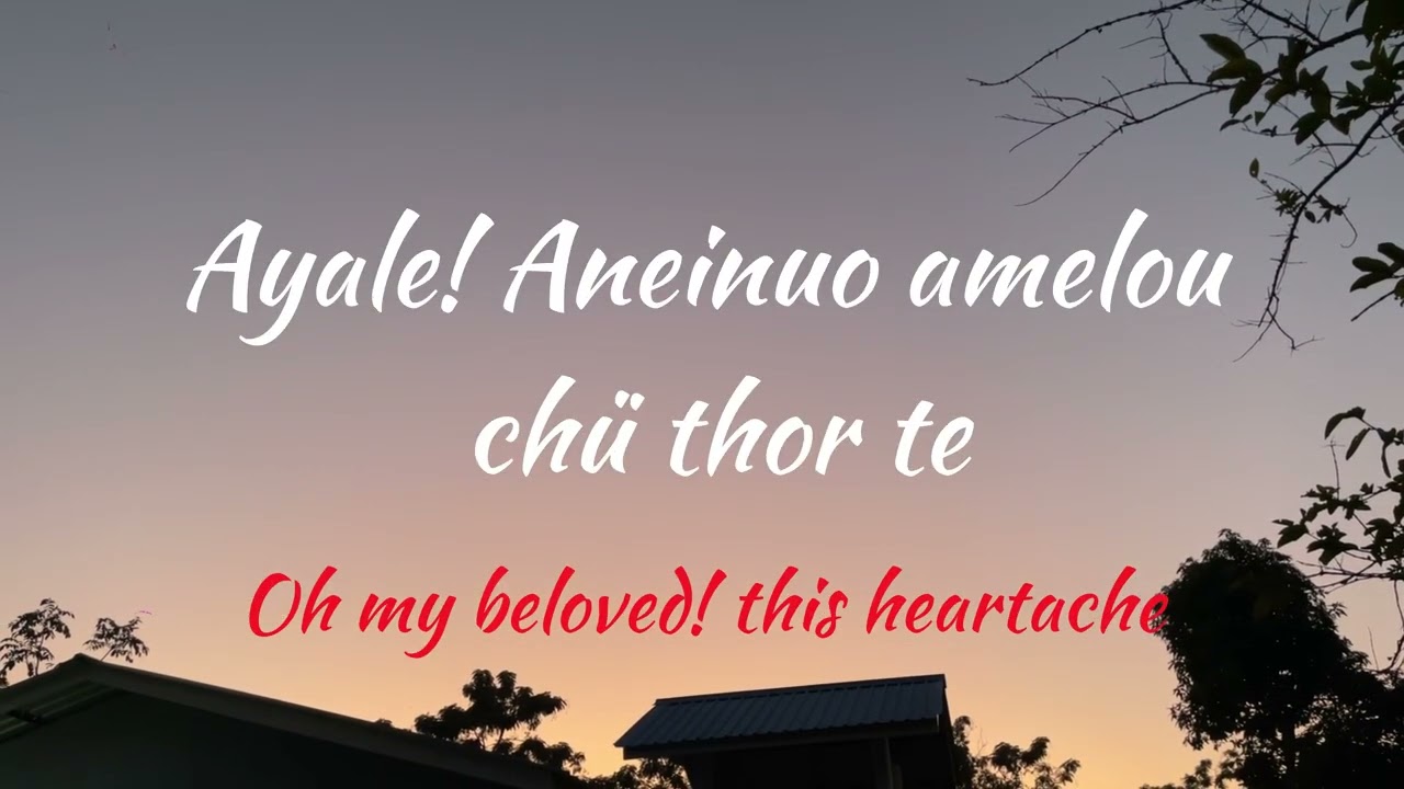 Terhuomia pfü mo nhie (Lyrics) English/Angami. Vimiade Tsükrü 