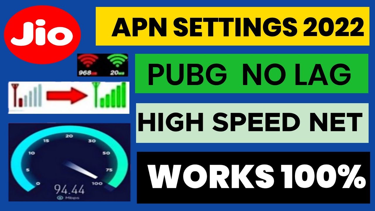 Best Gaming Apn Settings 2022 | Jio new apn settings 2022 | Airtel apn settings 5g 2022