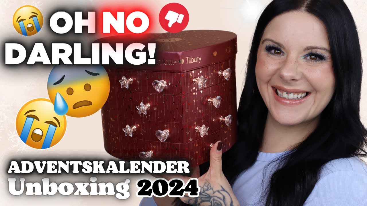 OH NO Darling! 😭 Charlotte Tilbury Adventskalender 2024 Inhalt