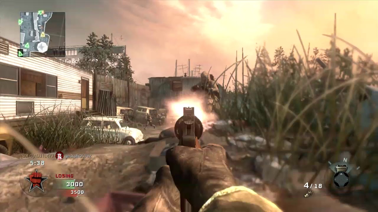 Bo1 Drive-in Commando Gameplay