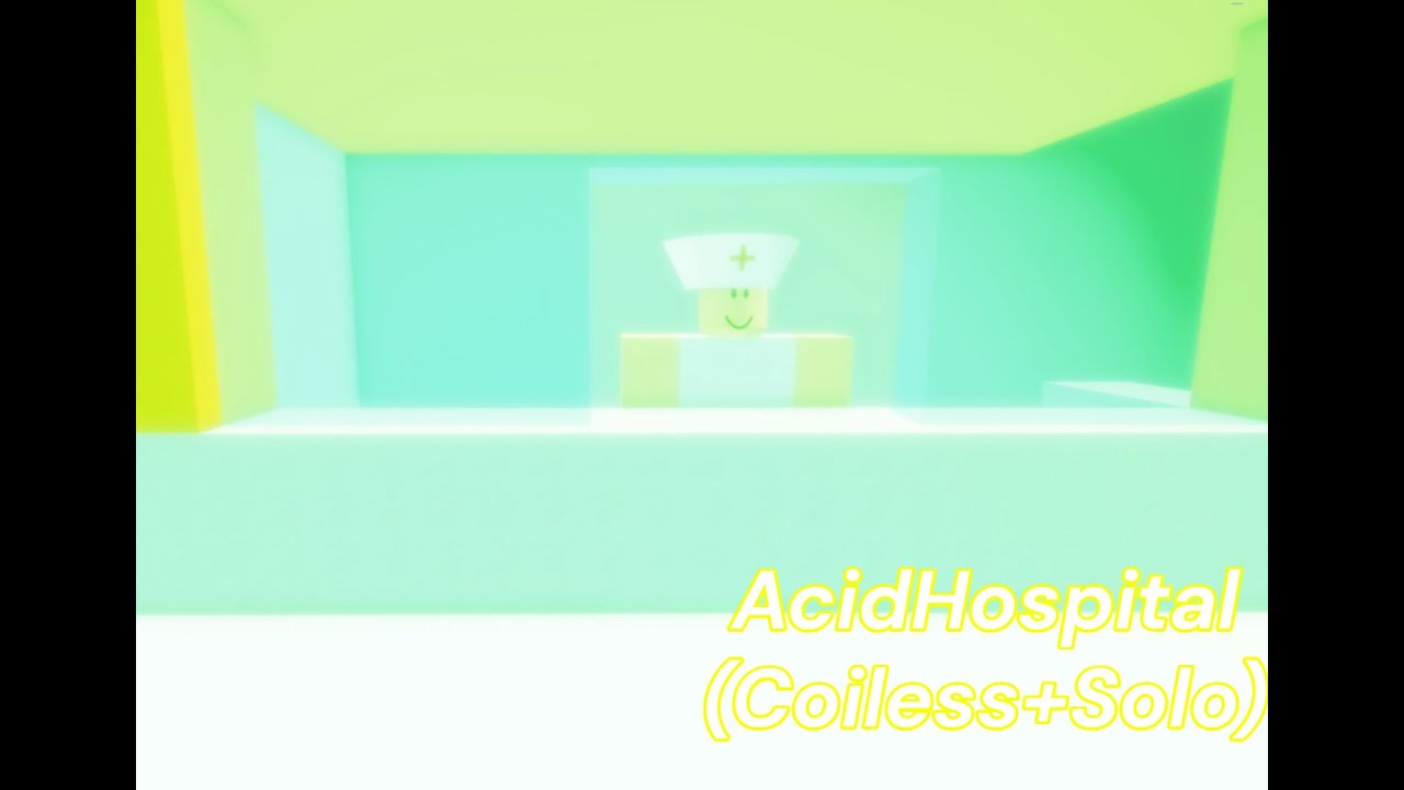 Roblox Acid Escape! AcidHospital (Coiless+Solo+No Electrocution)