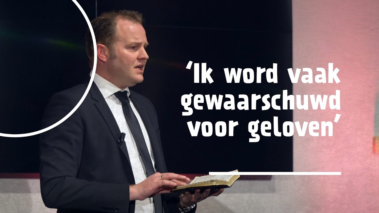 'Ik word vaak gewaarschuwd voor geloven' | ds. F. (Floris) van Binsbergen