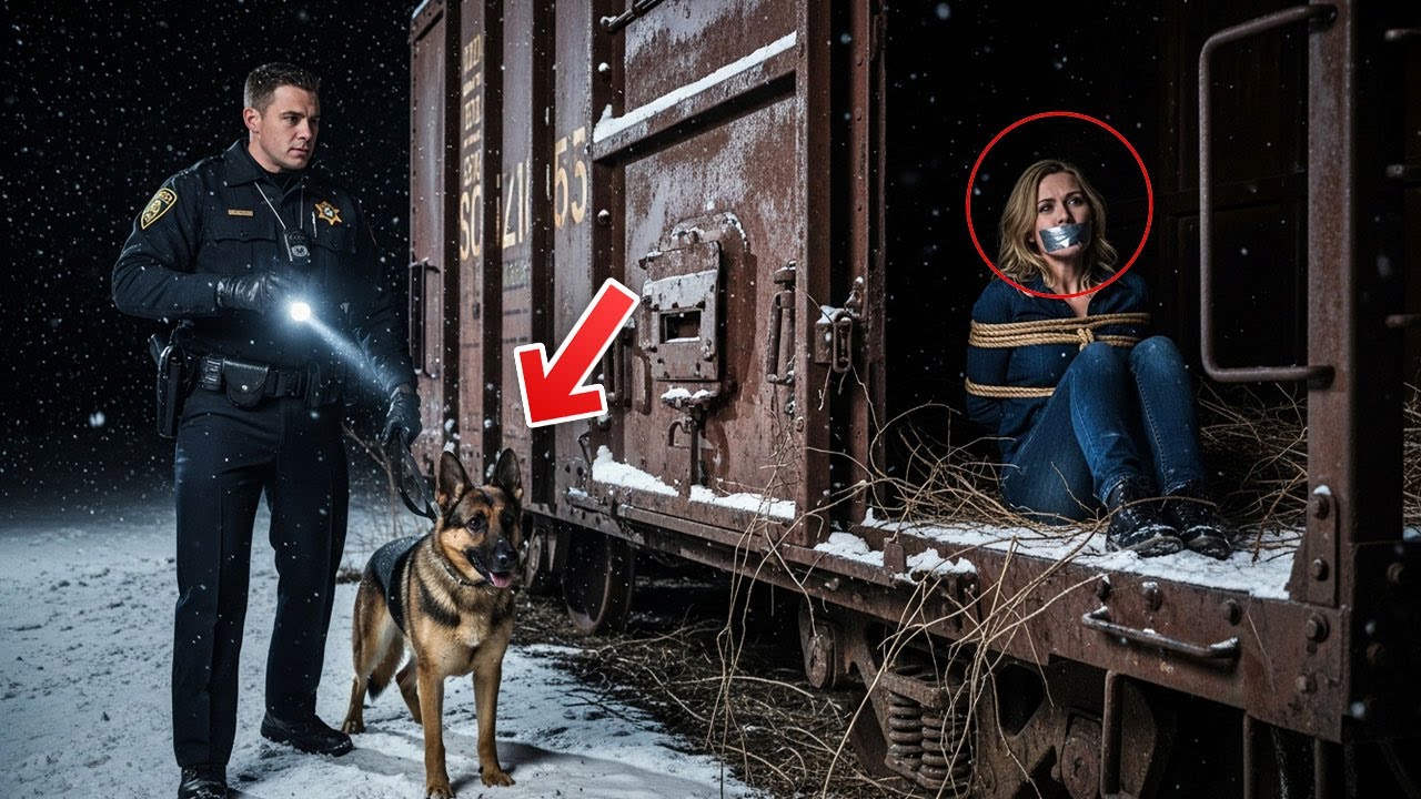 Polizist und K9 fanden vermisstes Mädchen im Waggon – was dann geschah, schockierte alle