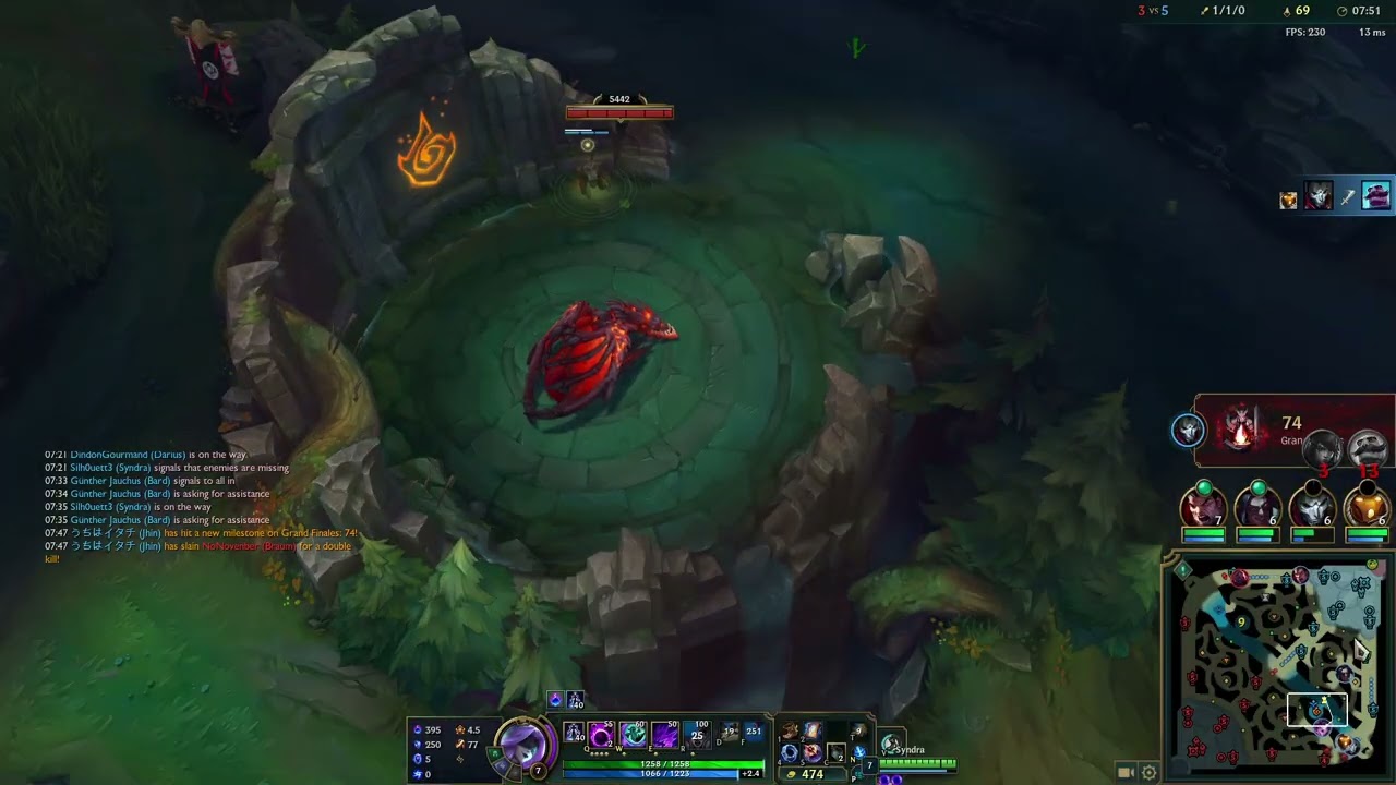 Syndra vs Xerath / E3 (vs my brother on Diana)