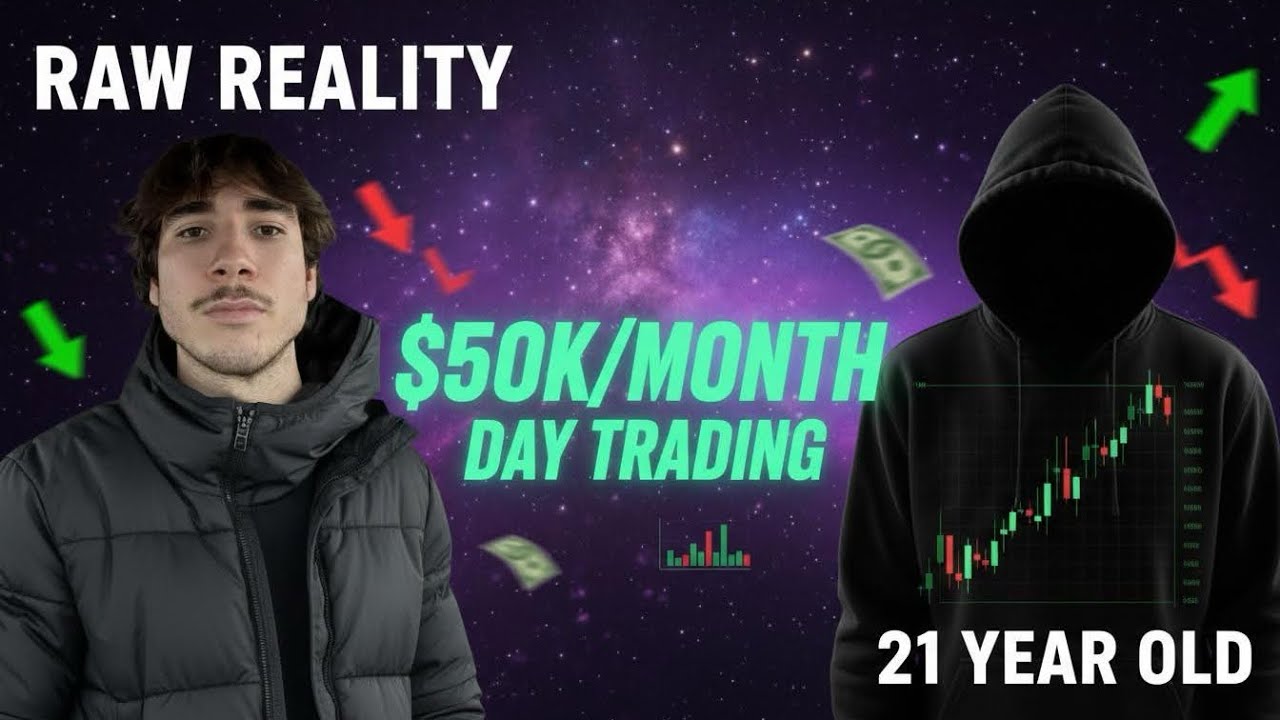 raw reality making $50,000 a month day trading as a 21 year old college basketball player 