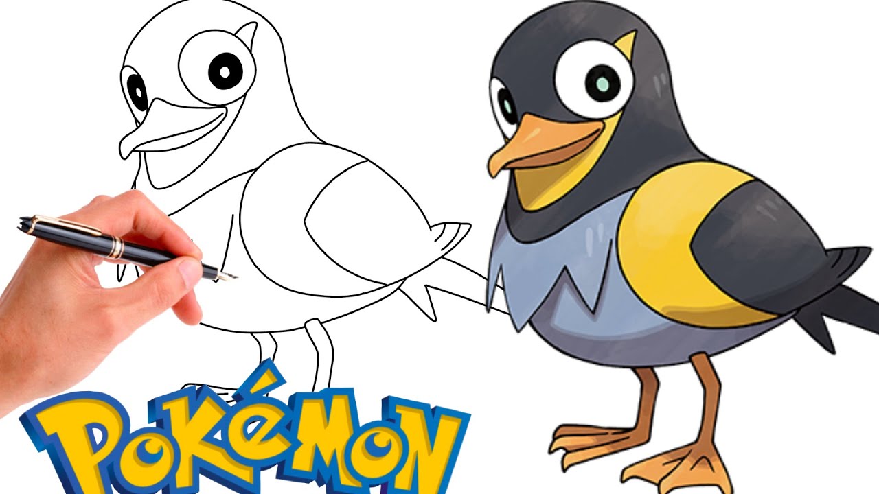 How To Draw WATTREL POKEMON #940 | Generation 9