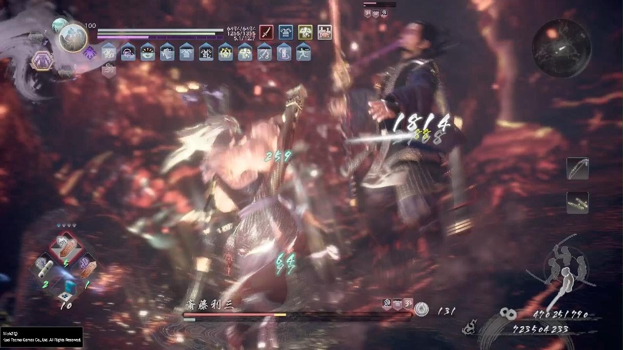 「奈落獄9階層　斎藤利三」仁王２ Remastered Complete Edition