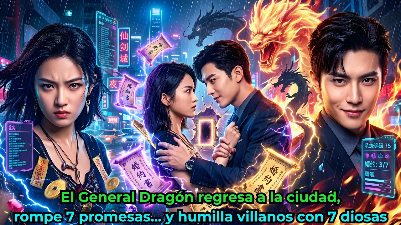 El General Dragón regresa a la ciudad,rompe 7 promesas... y humilla villanos con 7 diosas