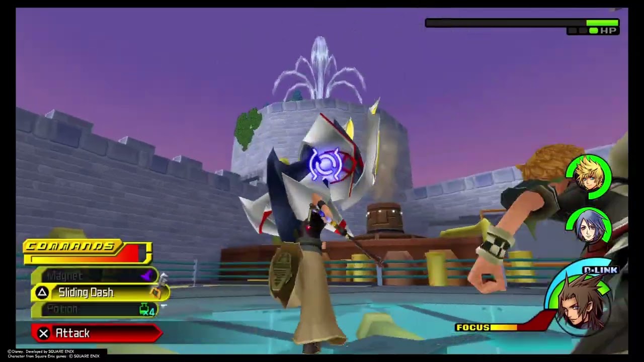 kh bbs critical with Terra pt4: radiant garden 