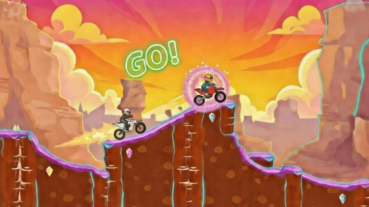 I tried to beat my best time in bike race  