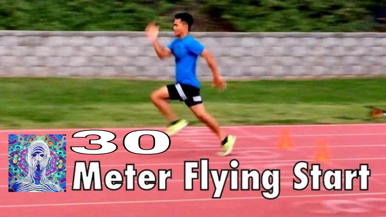 30 Meter Flying Start - How to test your top running speed.