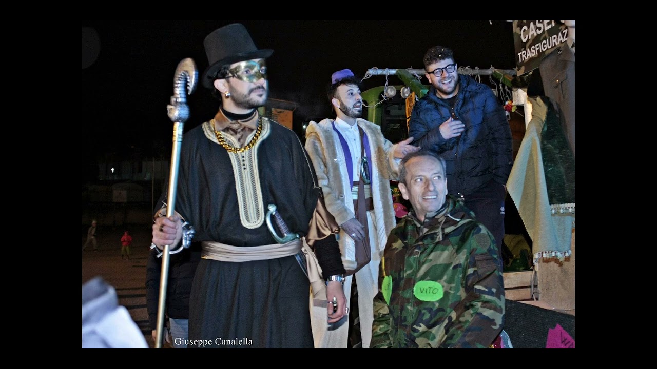 FOTOGRAFIE DEL CARNEVALE A MUSSOMELI, 9 Febbraio 2024.