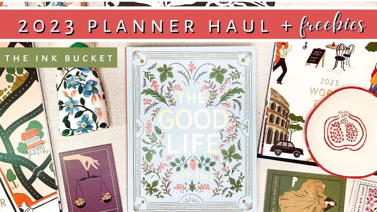 Ink Bucket 2023 Planner Haul + Freebies | Honest Review | Sanjana Raj