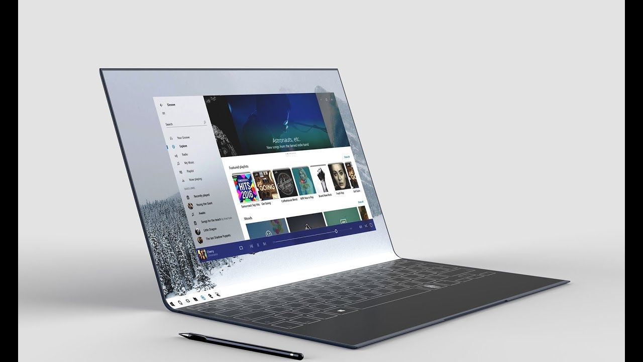 Microsoft Surface Vision 2022 |  Flexible OLED and POLED Screens