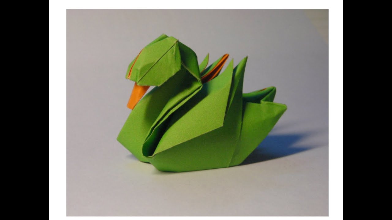 Origami duck by hoàng tiến quyết