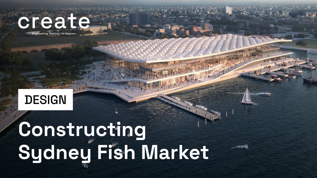 Inside the new Sydney Fish Market's ambitious engineering