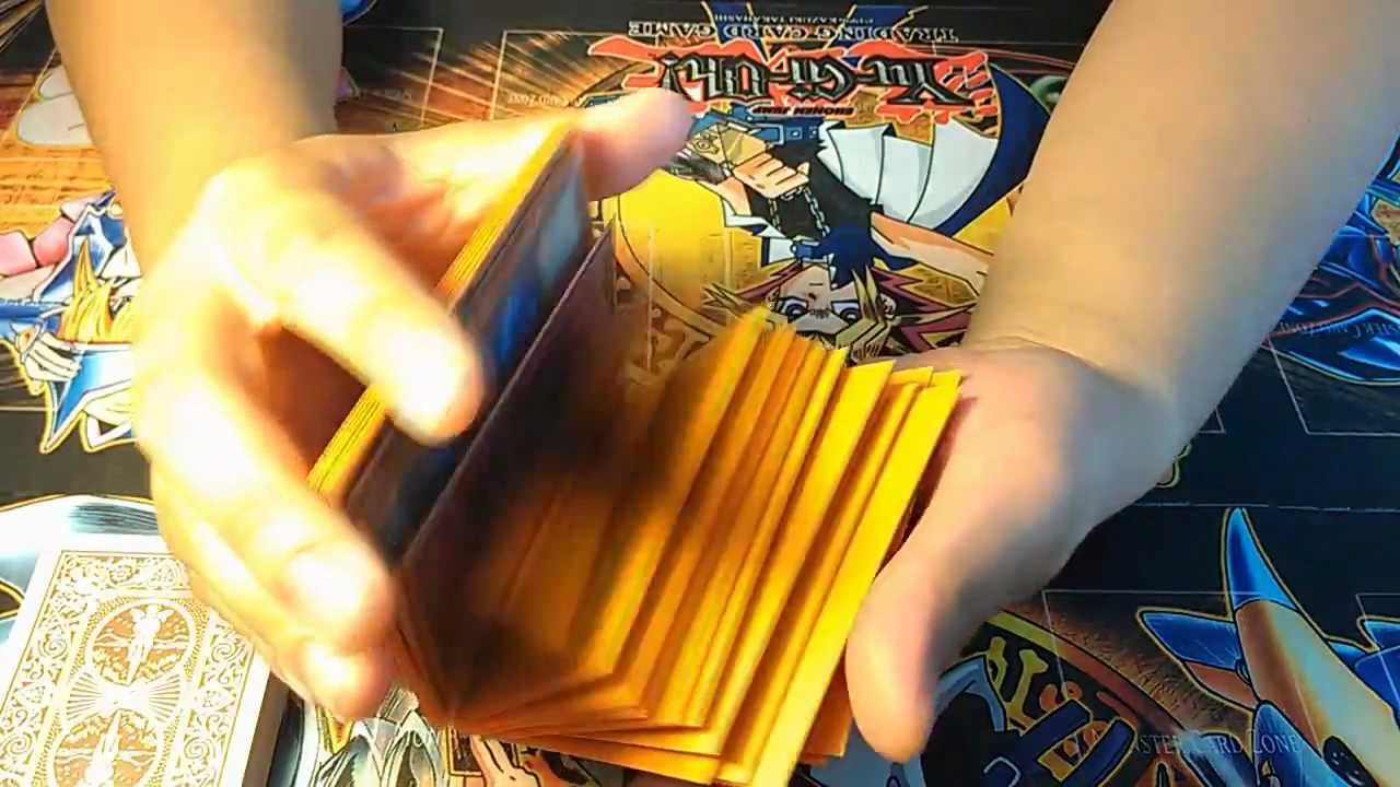 TheYugiohMix: Waterfall shuffle tutorial
