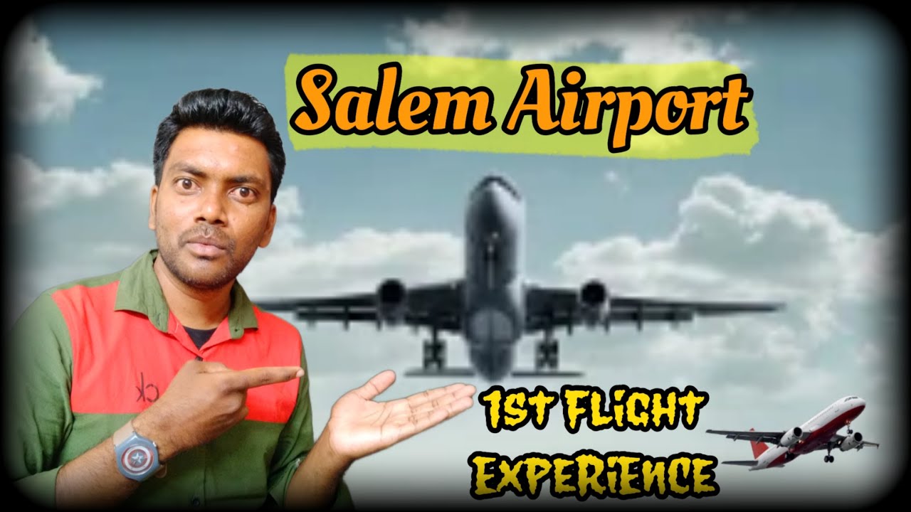 Salem Airport Reopen - First Flight Travel Experience 