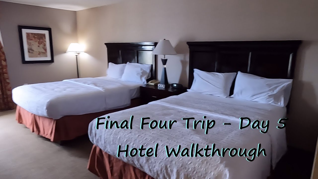 Final Four Trip - Day 5 - Hotel Walkthrough