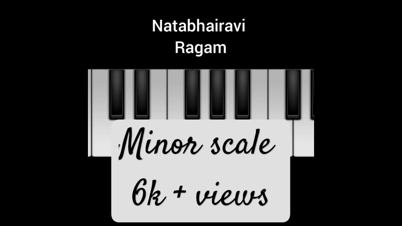 Natabhairavi Ragam|| How to play in keyboard||