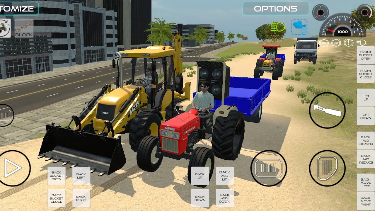 JCB 3dx Eco Loading Mud Tractor's | Swaraj 855 | HMT 5911 | TaTa Dumfer | Sonalika Tractor | JCB 