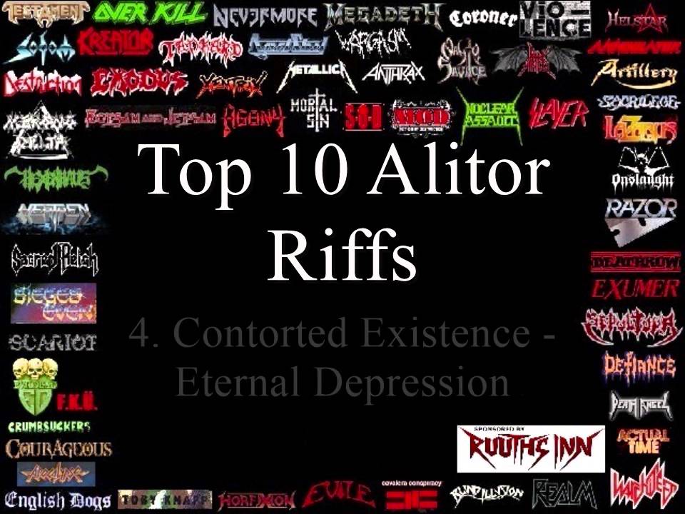 Alitor Top 10 Riffs
