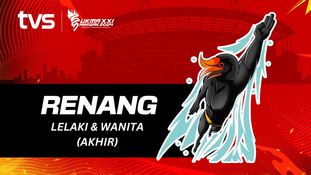 Akuatik Renang (L/W) Akhir| SUKMA Sarawak 2024