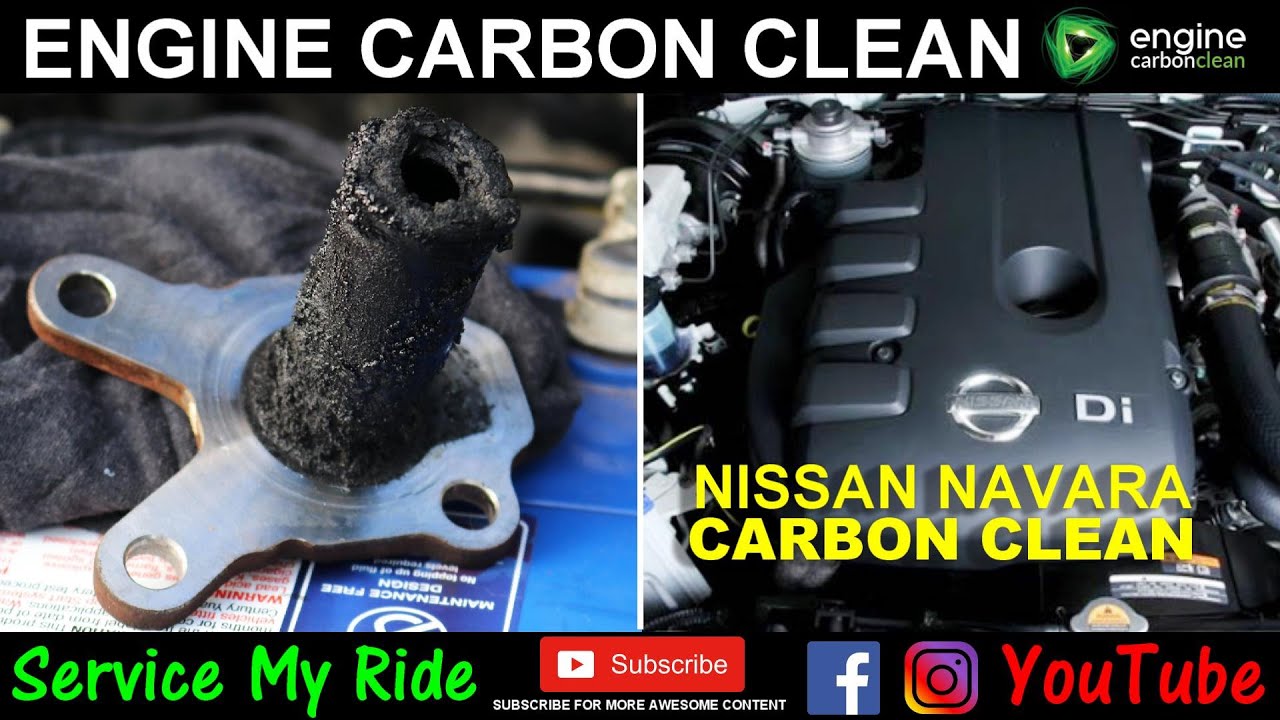 NISSAN NAVARA Очистка коллектора от углерода