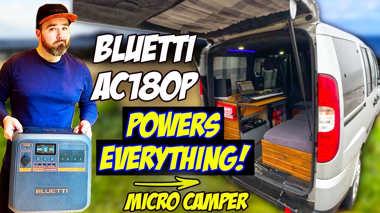 VANLIFE: Больше никакой тревоги от мощности | Полный обзор BLUETTI Ac180P