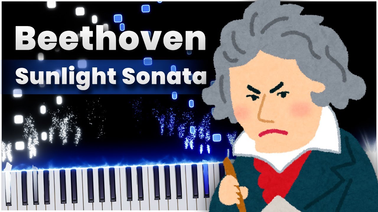 Sunlight / intro Moonlight Sonata 3rd Movement (Beethoven) 【 НА ПИАНИНО 】