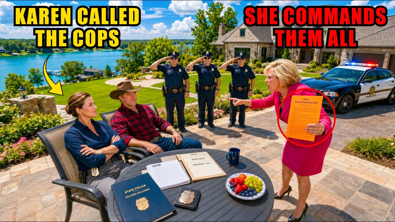 HOA Karen Called 911 to Throw My Wife Out of Our Home &mdash; Too Bad She Runs the State Police Force