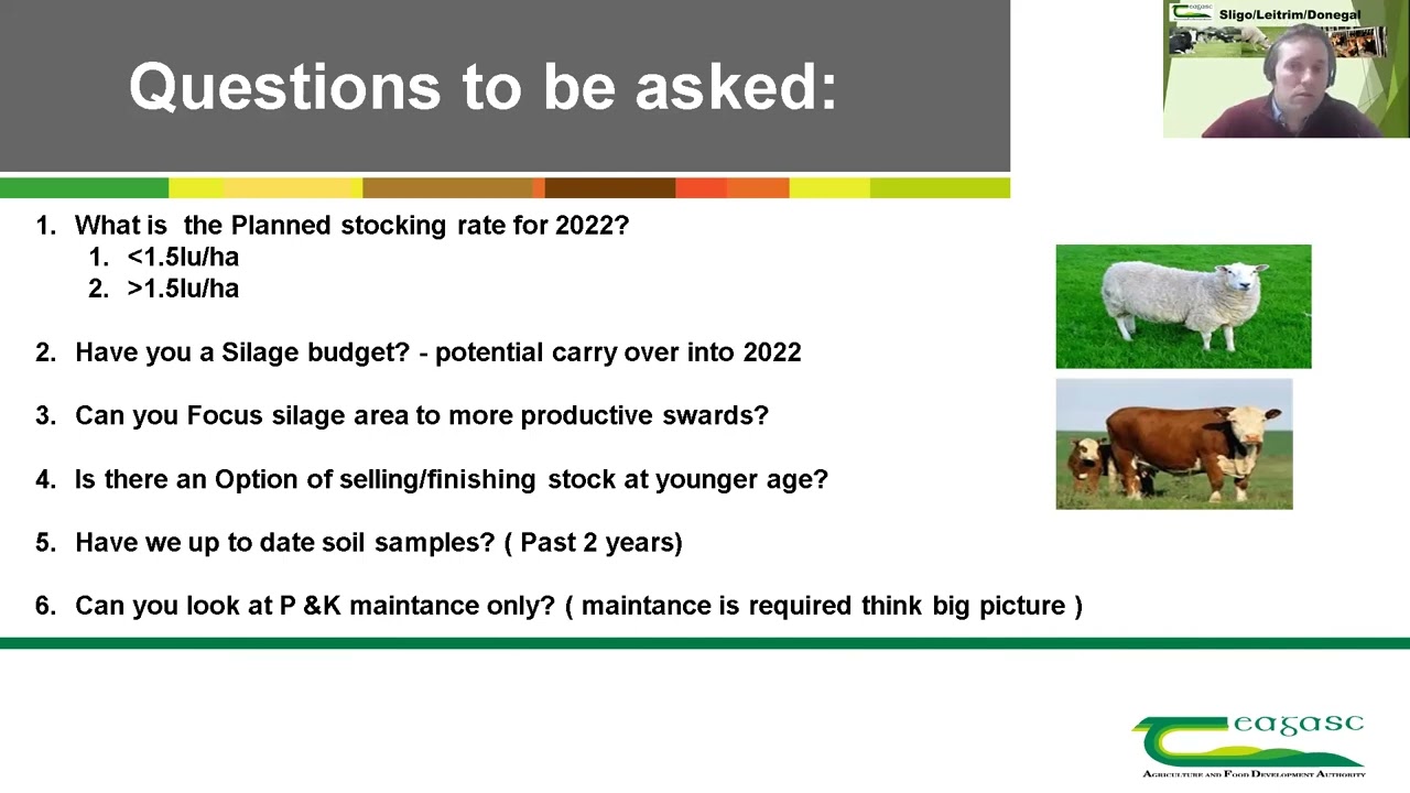 Maximising Slurry and Fertiliser in 2022 - Teagasc SLD Webinar Series Spring 2022