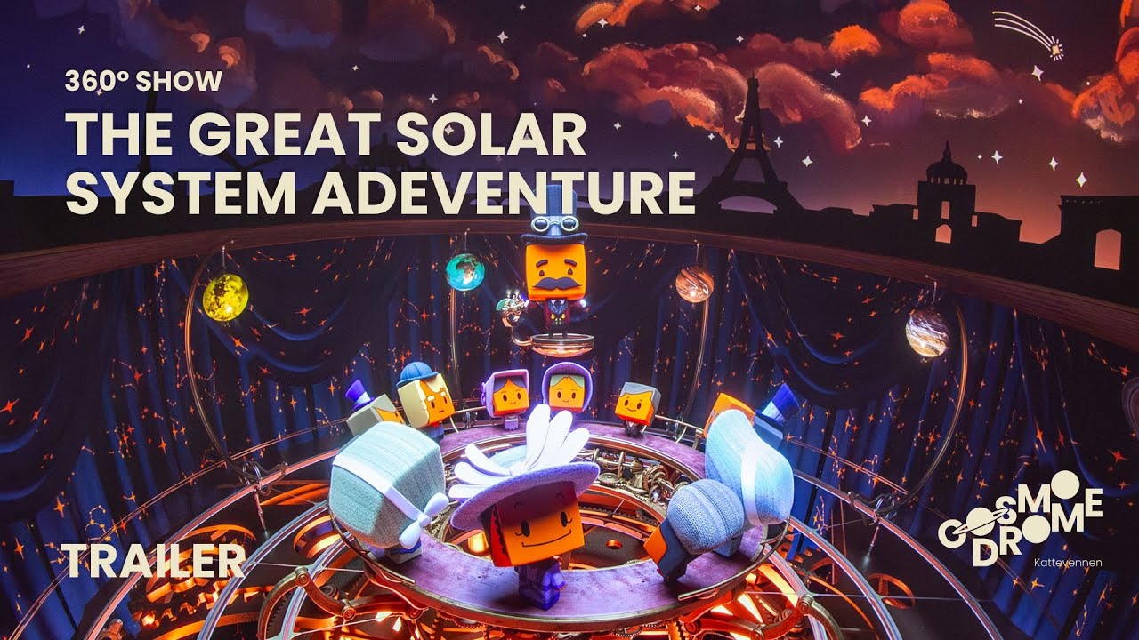 Trailer Great Solar System Adventure - 360° planetarium filmtrailer