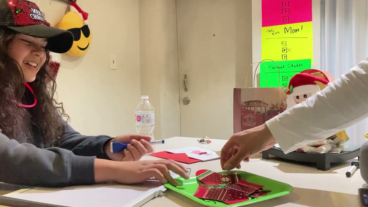 Xmas 2020 -1st with Olivia